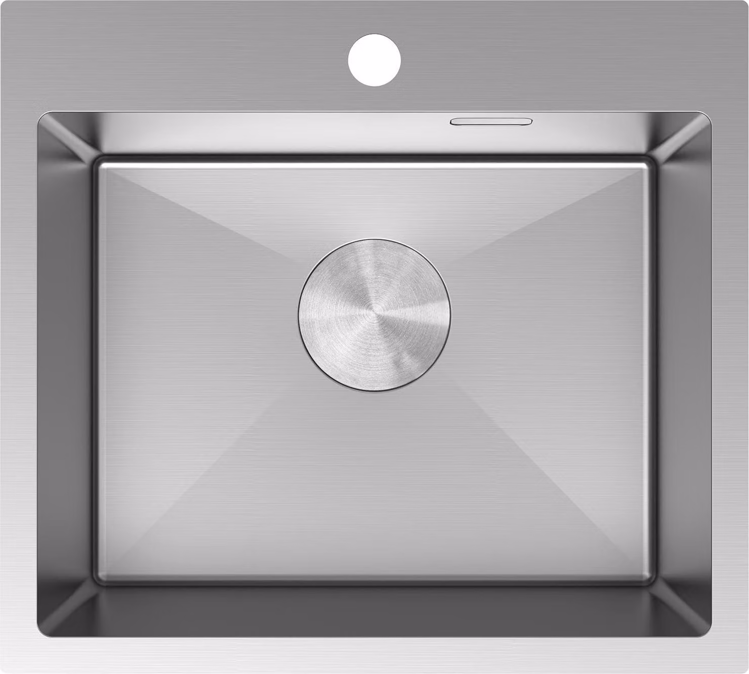 Mexen Solix lavello in acciaio 1 vasca 500 x 450 mm, inox - 6402501000-01