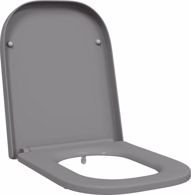 Sedile del WC Grigio 47,5 x 35 x 3,6 cm Duroplast
