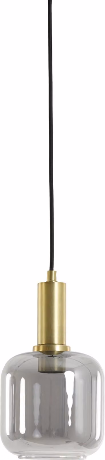 Lampada a sospensione - bronzo - LEKAR - vetro - lampada in vetro colorato - E27 - 2950384 - Light & Living