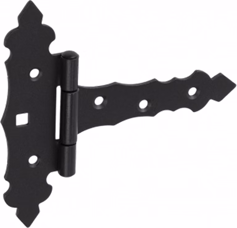 cerniera decorativa 100x35x130x2mm ZOB 100 NERO