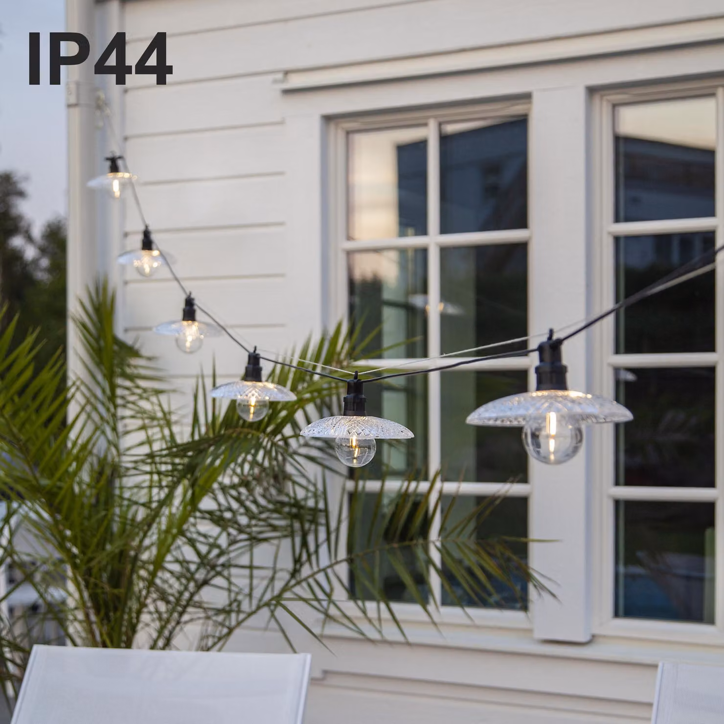 LED-Lichterkette 'Glassy Light', 6-tlg., 6 ww LED