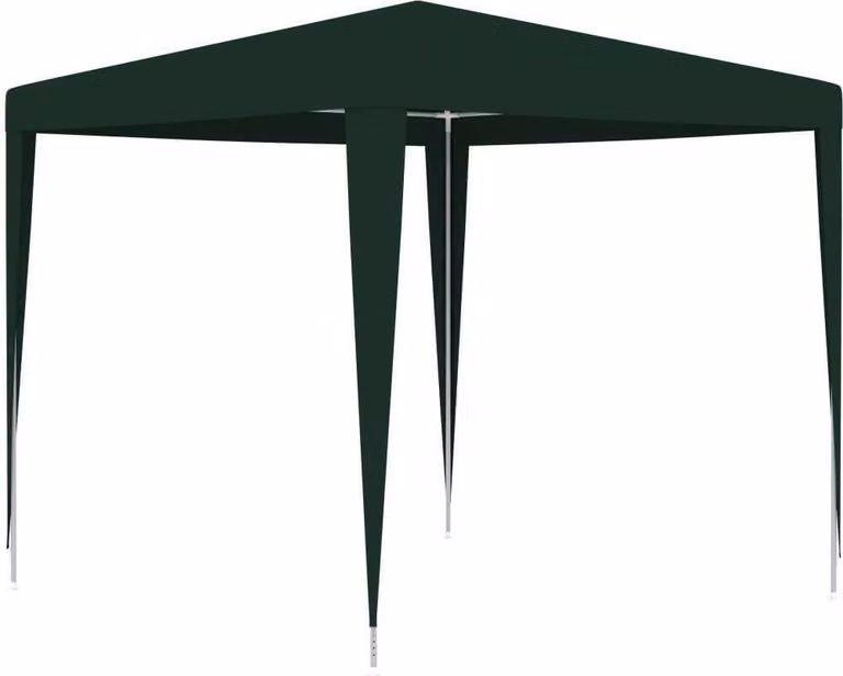 Gazebo Professionale 2,5x2,5 m Verde 90 g/m²