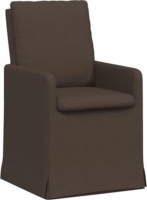 Sedie da pranzo 2 pz | Sedie da cucina Grigio scuro 57 x 67 x 98 cm Tela