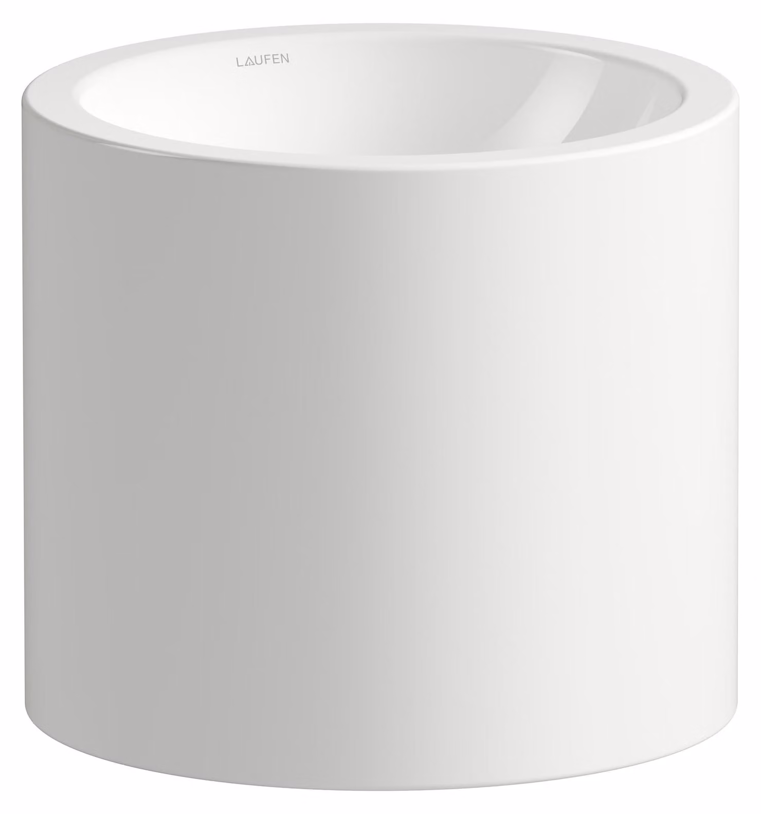 LAUFEN FORM lavabo, rond, sans trou pour robinet, sans trop-plein, 329x347x290mm, blanc brillant, H515FM20001121, H515FM20001121