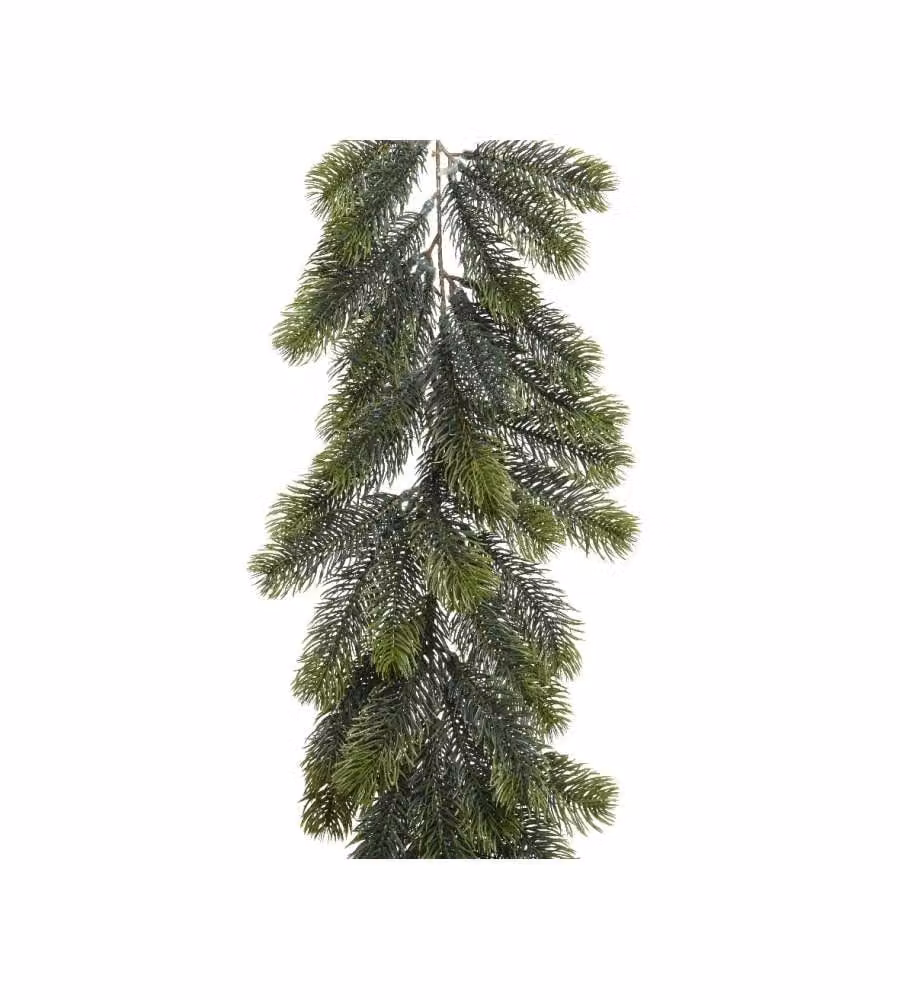 Ghirlanda di Aghi di Pino Verde 180 cm Effetto Realistico - Decorazione