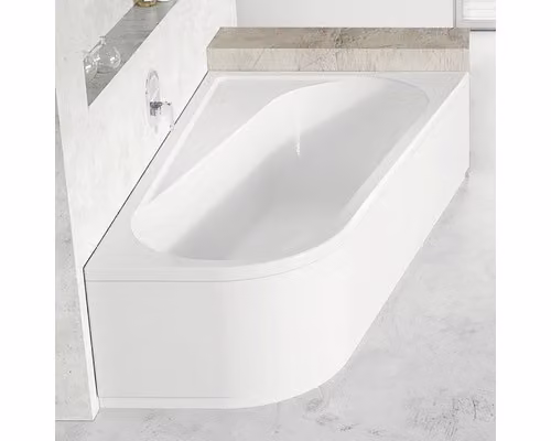 Pannello di copertura RAVAK A CHROME 160x105 R bianco neve CZA6100A00