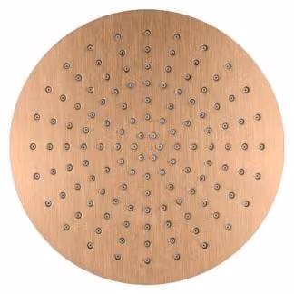 Herzbach LIVING SPA Doccia a pioggia Slim Ø200 mm Acciaio ramato