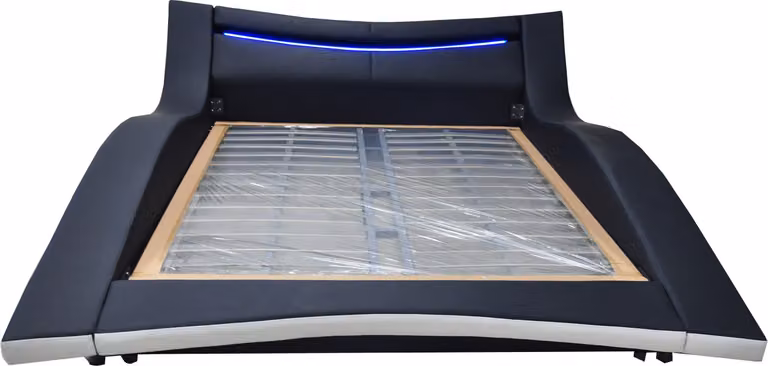 Luxus Design Leder Doppel Hotel Bett Gepolstertes Ehe Moderne Betten Gestell