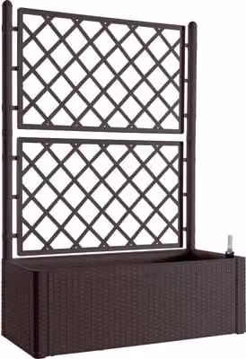 Fioriera con Grigliato Natural Deluxe Stefanplast 100 x 43 cm 142 cm