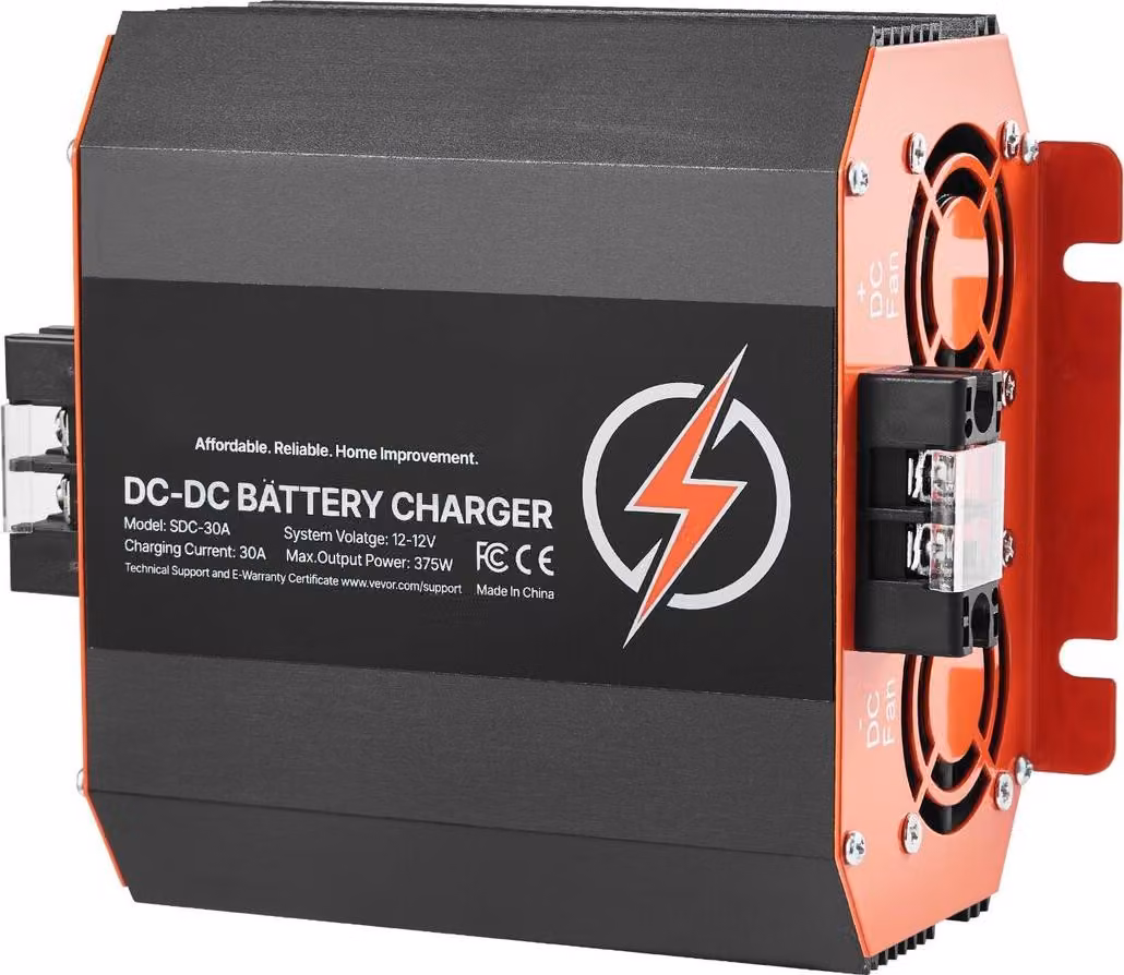 Caricabatterie da 12 V 30 A CC a CC Caricabatterie da 375 W per batterie al piombo-acido e al litio AGM