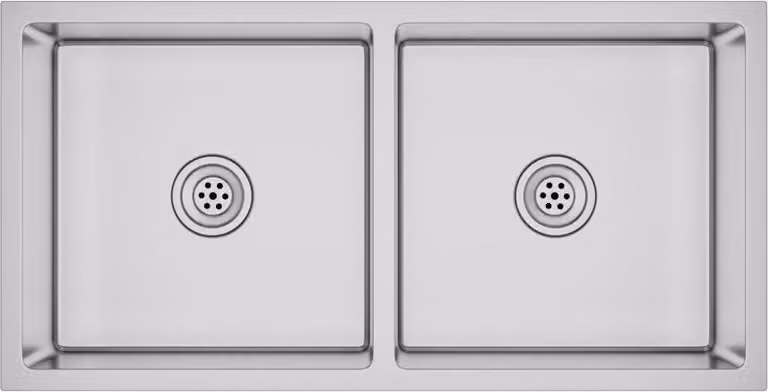 Lavello da Cucina Lavorato a Mano in Acciaio Inox