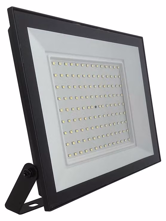 V-TAC PRO Faro LED Slim E-Series 100W – 4000K – 9500 lm – 110° – Alluminio nero – IP65 – Driver integrato – 23980