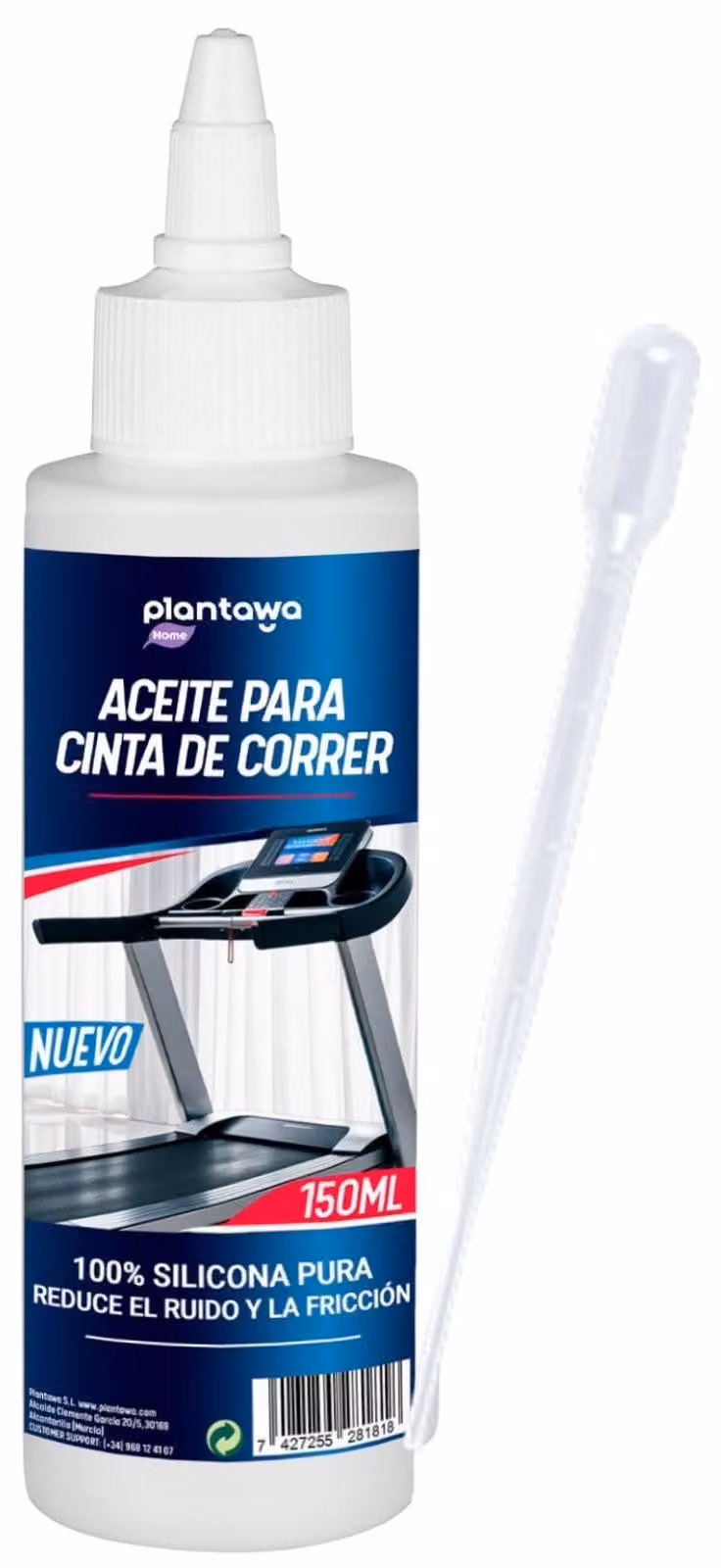Elzusha - Lubrificante per tapis roulant, 150 ml, per prestazioni ottimali