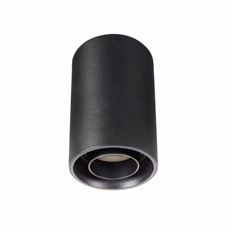 Chloe Spot GU10 Surface IP20 Round Black regolabile