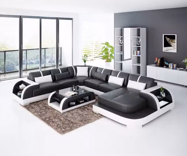 Eckgarnitur Ecksofa Polster Eckcouch Moderne Wohnzimmer Sofa Couch 2tlg Set