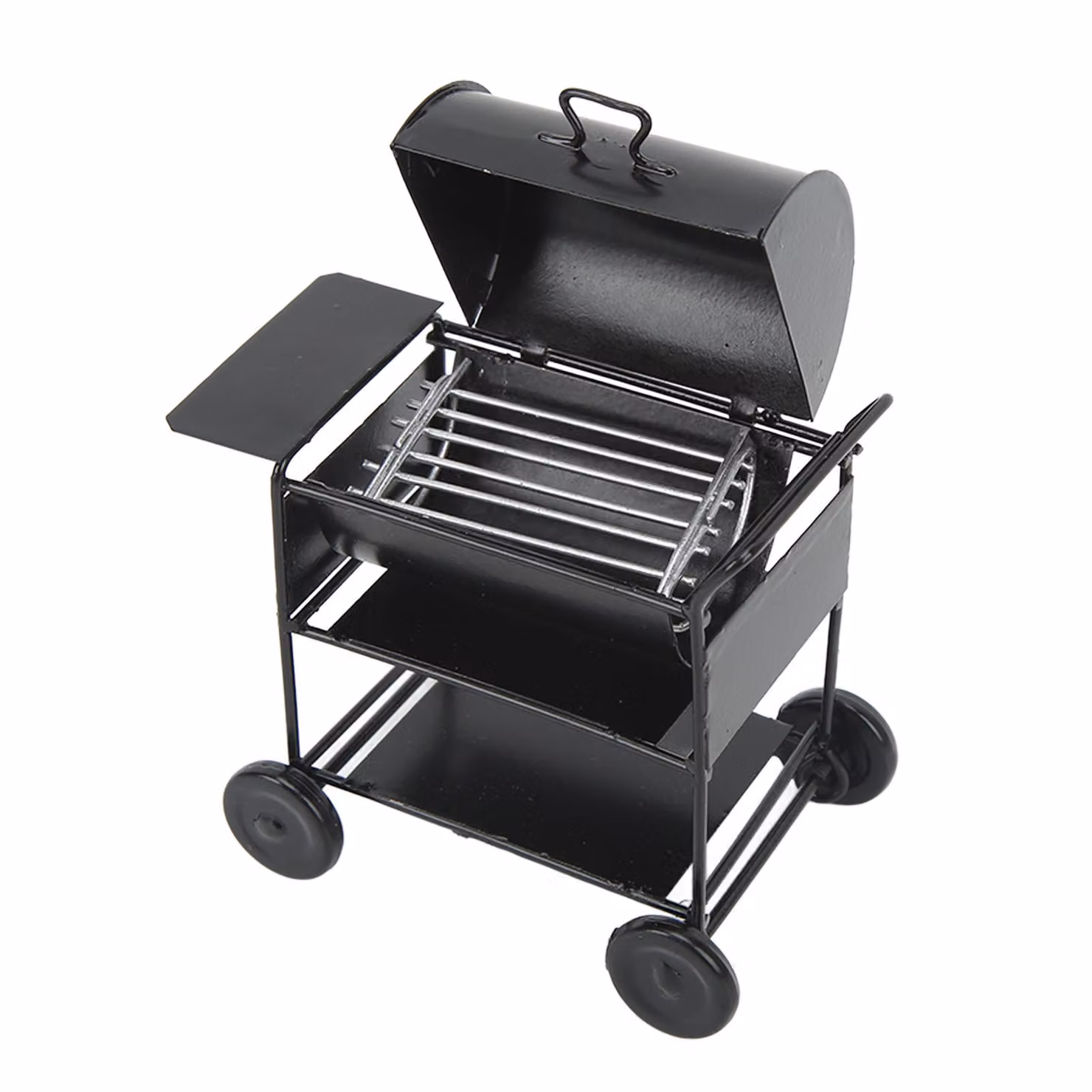 Casa delle bambole Mini BBQ Grill, Mini BBQ Grill Oven Model, 1/12 BBQ Grill Oven Model, 1/12 BBQ Grill Model, Dollhouse Miniature BBQ Grill, Dollhouse Decorazione
