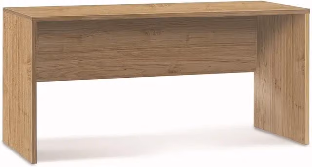 Scrivania moderna SARMOG in legno marrone L: 160 cm, P: 69 cm, H: 76 cm