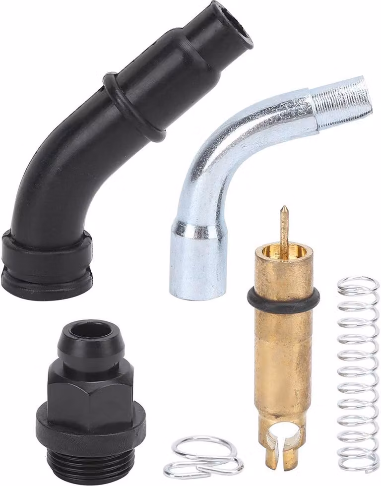 Kit di riparazione valvola del carburatore TRX300 - 6 pezzi (gomma + metallo) - Adatto per modelli dal 1994 al 2000