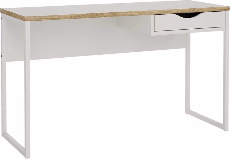 Scrivania Function Plus bianco opaco / rovere