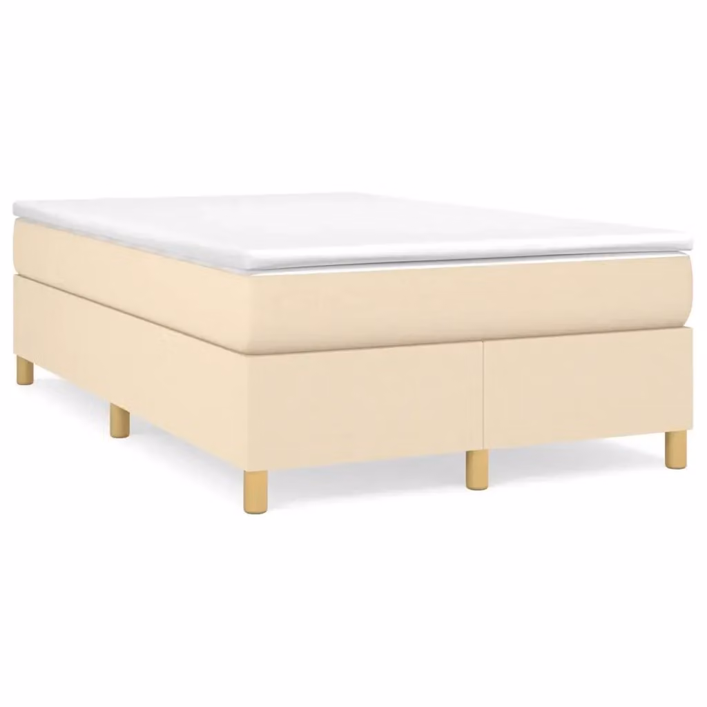 Struttura Letto a Rete a Molle Giroletto Design In Beige L: 120 cm, P: 200 cm – 2