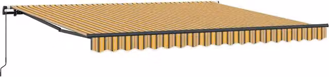 Tenda da Sole | Tenda Retrattile Multicolore 400 ¡Á 350 cm Poliestere e Acciaio