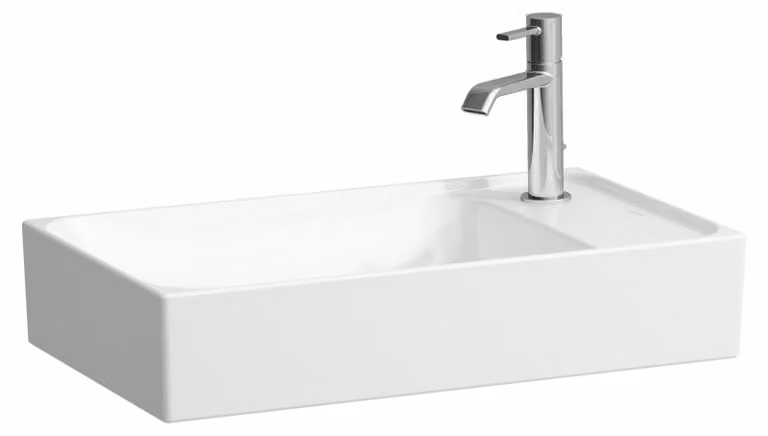LAUFEN MEDA vasque, 600x350mm, 1 trou pour robinetterie à droite, sans trop-plein, H8121134001141, H8121134001141