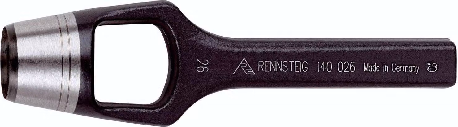 Rennsteig Henkellocheisen Ø 26 mm Locheisen Lochstanzer Stanzer 1400260