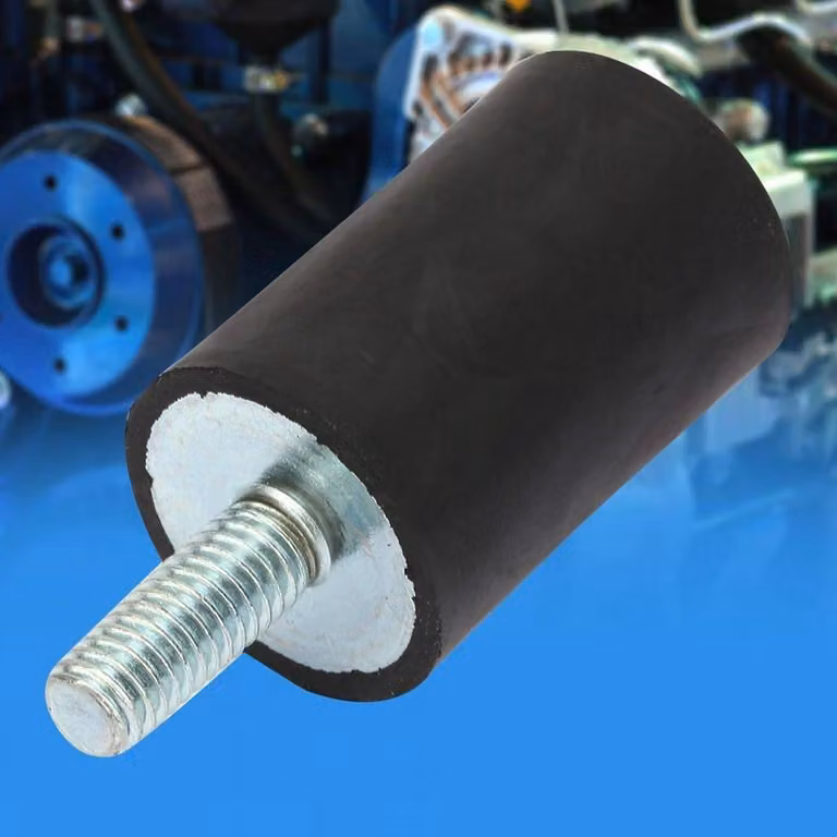 Supporti in gomma antivibranti, confezione da 4 pezzi, con filettature M3, M5 e M6. Ideali per l'uso in auto e imbarcazioni. Inclusi silentblock (VD20 x 30 e M6 x 18).
