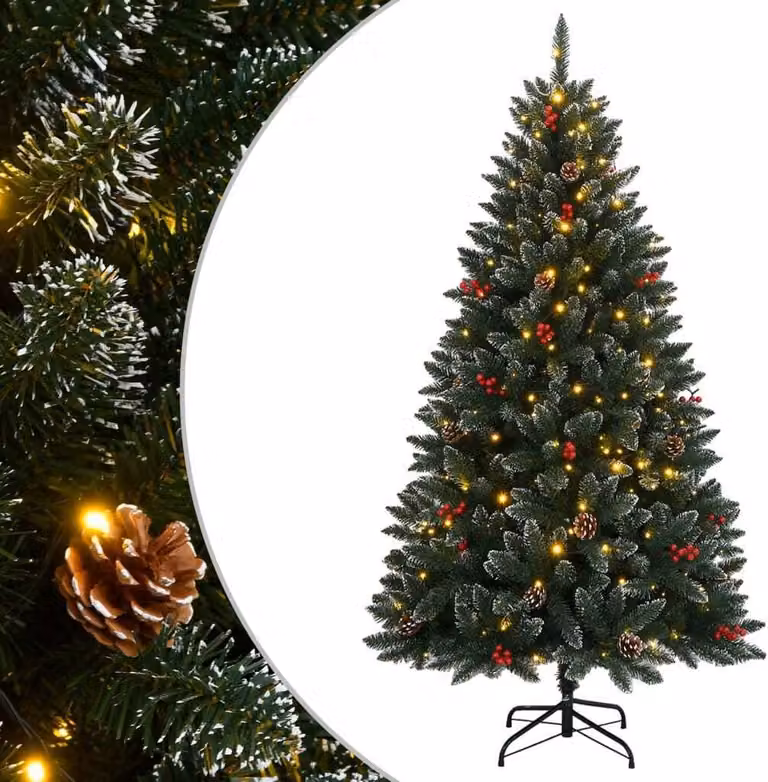 Maison Exclusive - Albero di Natale artificiale con 300 LED, 180 cm