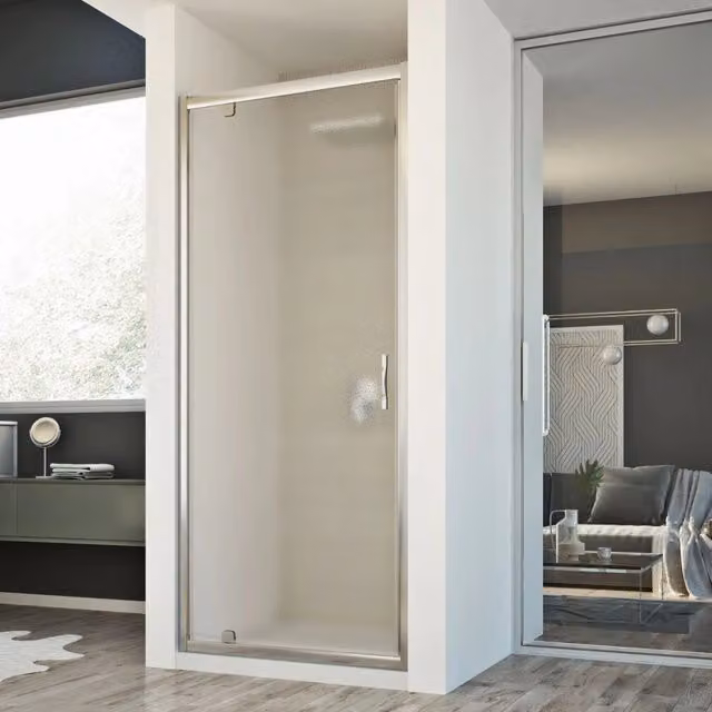 Porta Doccia 100CM H198 Stampato C mod. Cristal 1 Anta