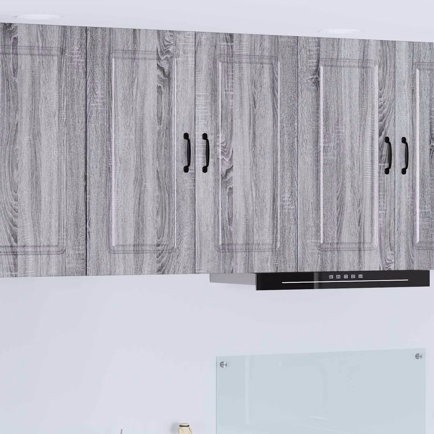 vidaXL Pannello per lavastoviglie incasso Kalmar Grigio Sonoma, L: 80 cm, P: 31 cm, H: 80 cm