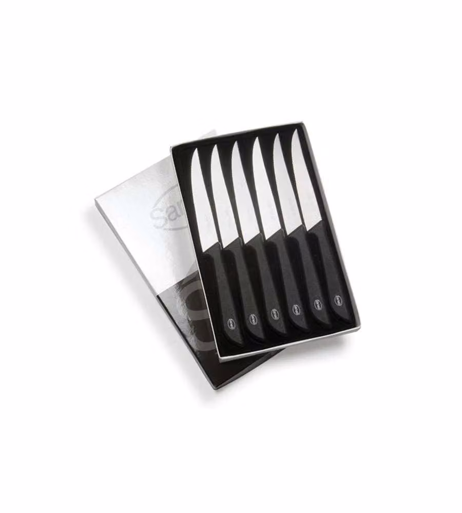 Coltello Costata       Cm 12,0 Pz. 6  Skin Sanelli