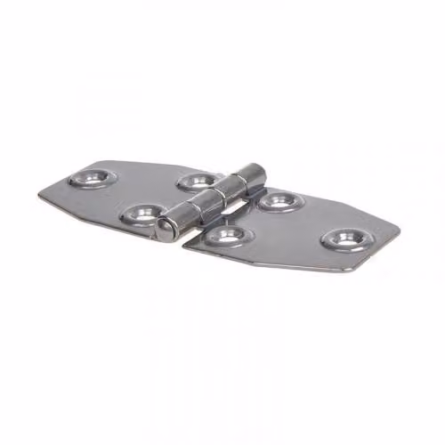 Cerniera. 100x40mm. V4A RVS AISI 316. 6 fori