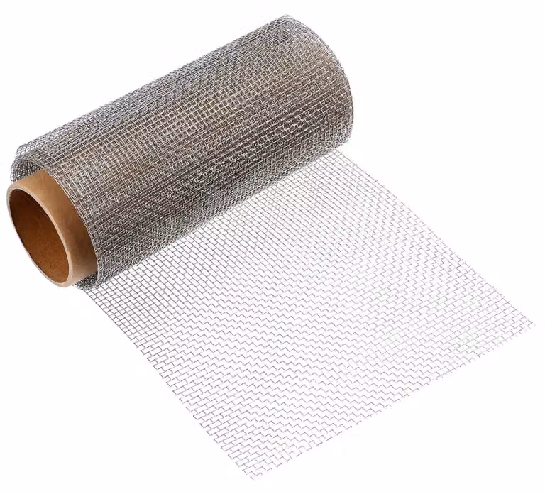 Confezione da 6 reti metalliche, acciaio inossidabile 316, dimensioni 3000 x 250 mm, filo di 0,6 mm