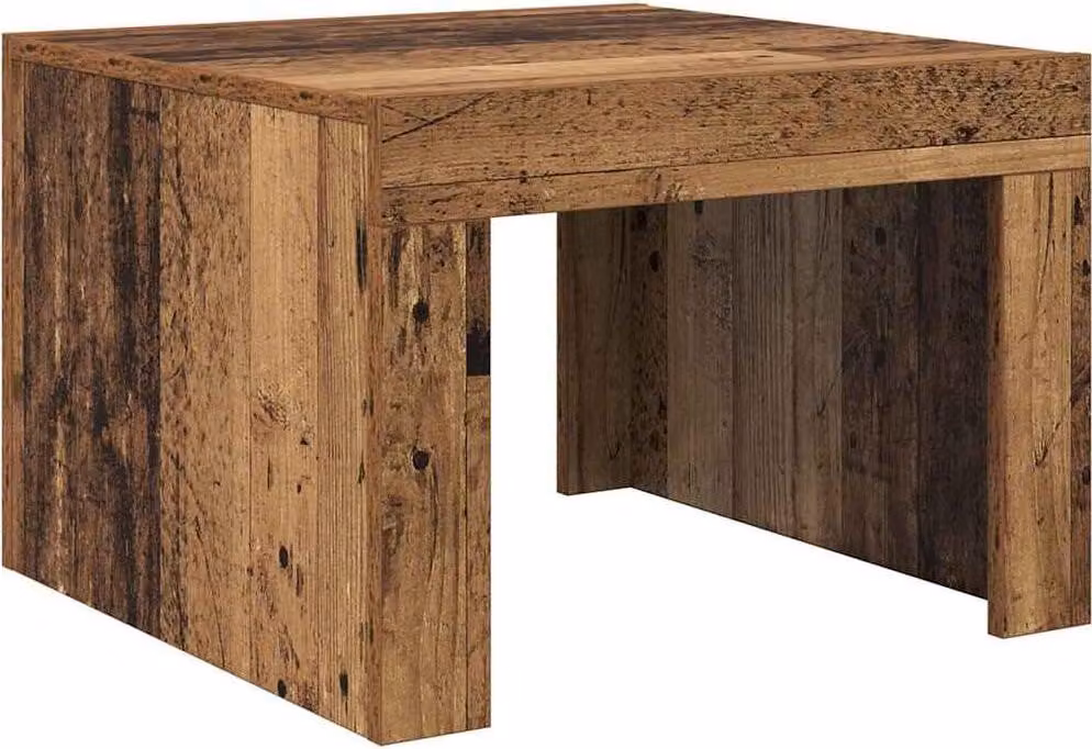 Tavolino da salotto Legno vecchio 50 x 50 x 35 cm