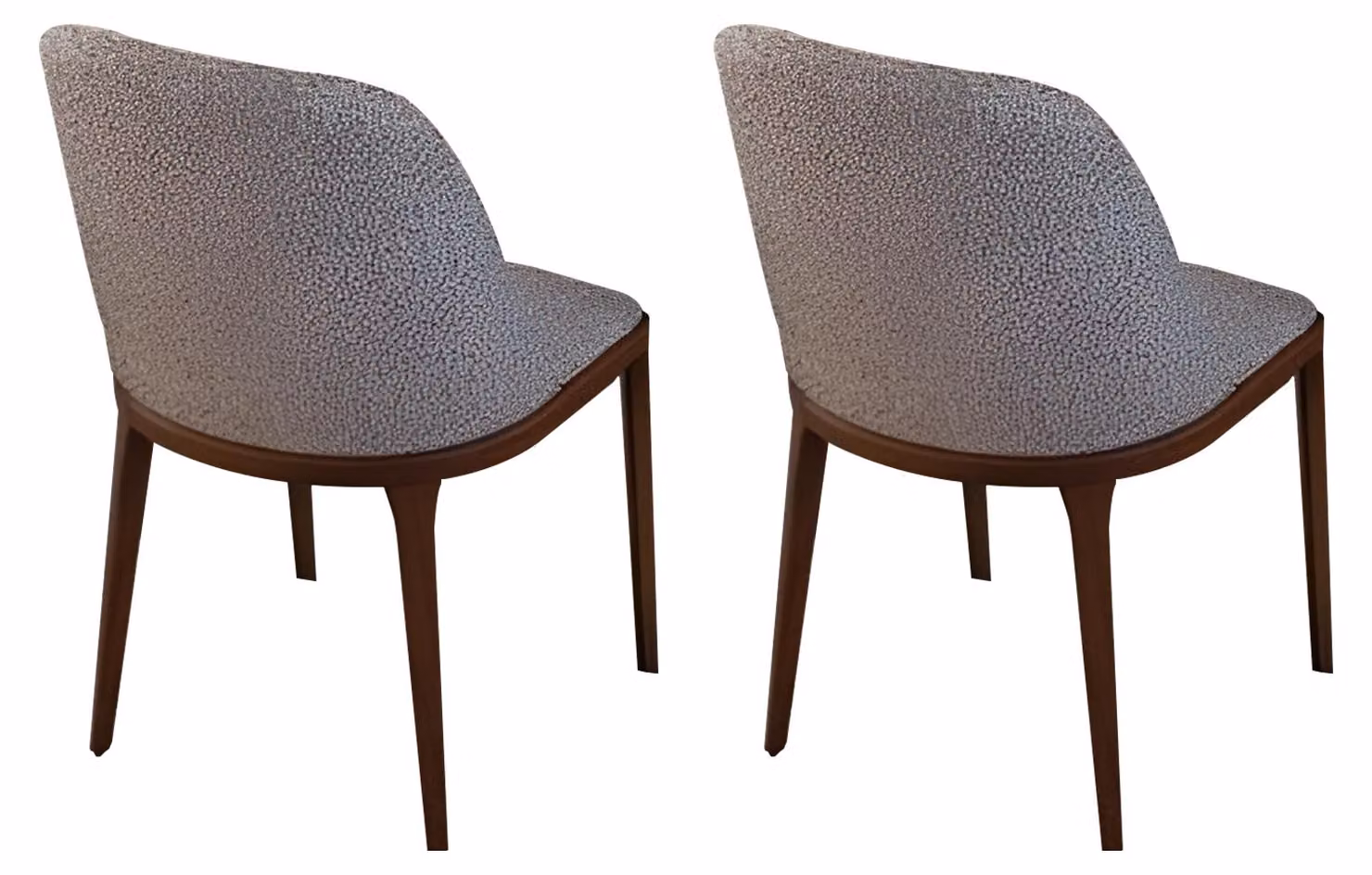 Eleganter Stuhl-Set Designer Sitzstühle Exklusive 2x Polsterstühle