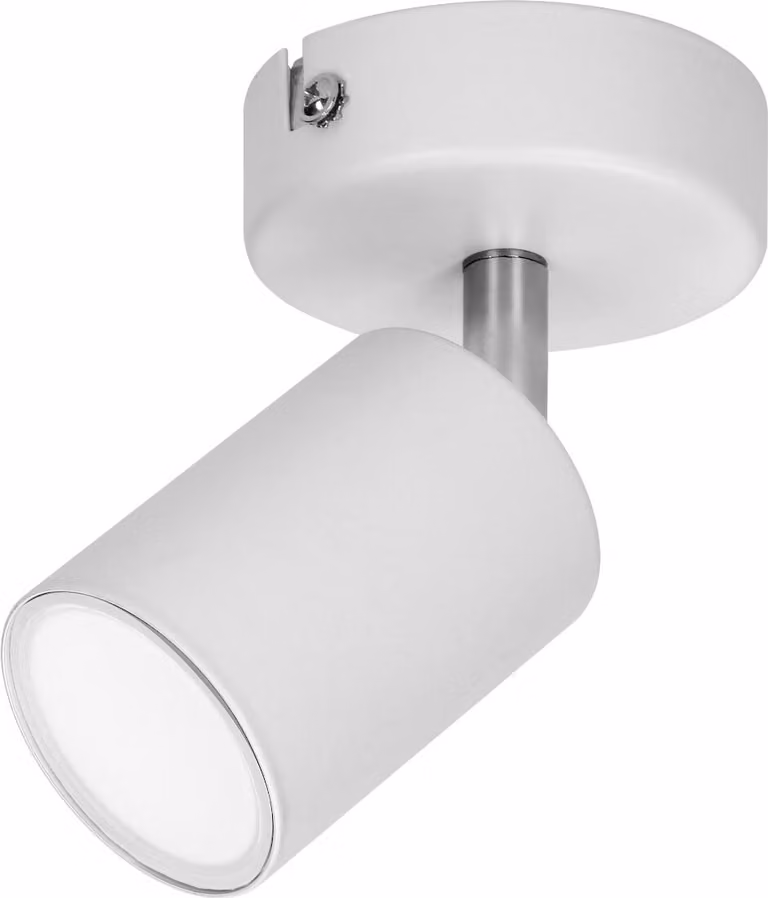 Plafoniera GU10 con cerniera - 1-fold bianco