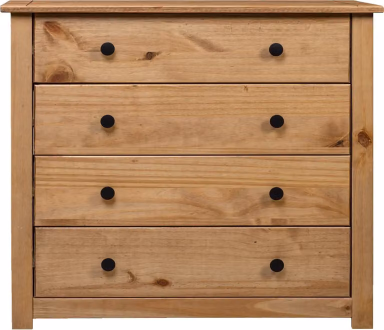 Armadietto 80x40x73 cm in Legno di Pino Modello Panama