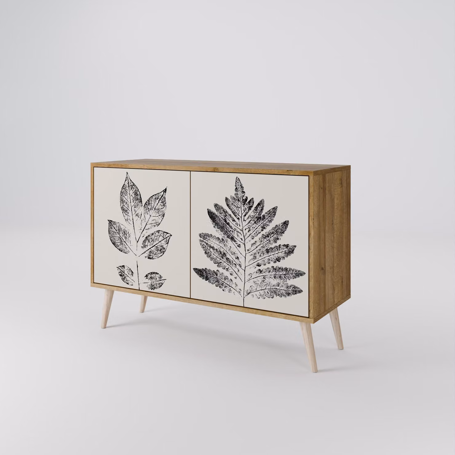 Cassettiera Spacerebels a 2 ante - credenza cassettiera - credenza alta - mobile guardaroba - soggiorno camera da letto - 57,5×111×42 (HxLxP)