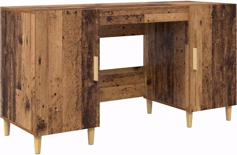 Scrivania Legno vecchio 140 x 50 x 75 cm Legno multistrato