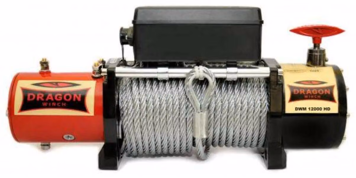 Dragon winch Verricello elettrico 537x159x243 DWM 12000 HD