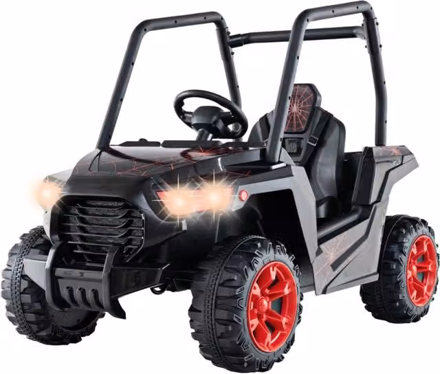 Veicolo buggy 116 x 68 x 85 cm per bambini da 3 a 8 anni telecomando a 3 velocità avvio lento stile ATV in PP rosso 20_0014723