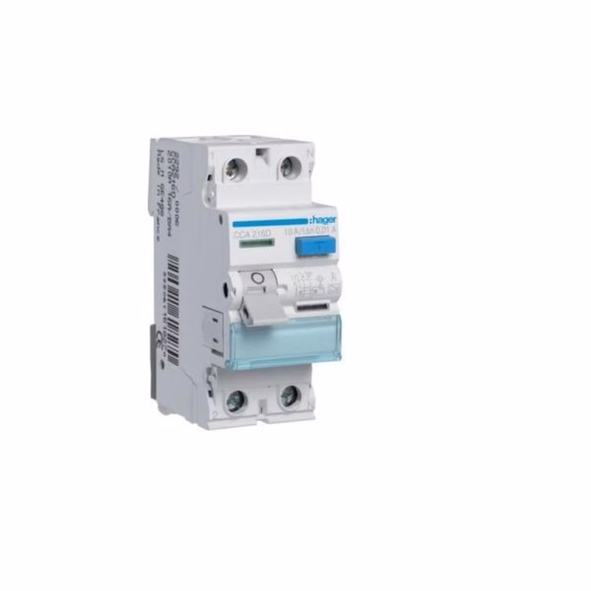 FI-Schutzschalter 2pol. 16A/10mA 6kA CCA216D (CCA216D)
