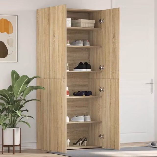 Mobile per scarpe 80 x 35.5 x 180 cm Legno ingegnerizzato 3333838
