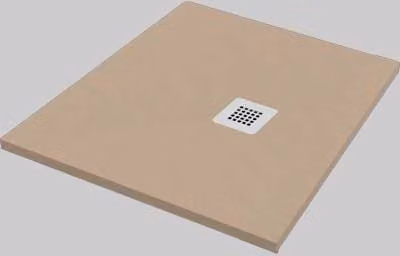 Piatto Doccia Quadrato Effetto Pietra Sabbia 80 x 80 Made in Italy