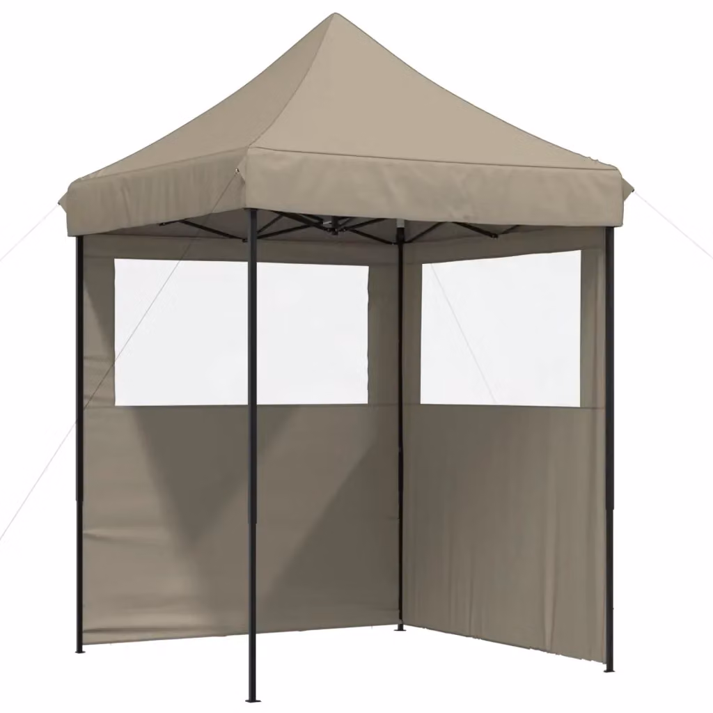 Tenda da festa Party-Tenda color beige in tessuto Oxford L/P/H: 200 x 200 x 306 cm – 2