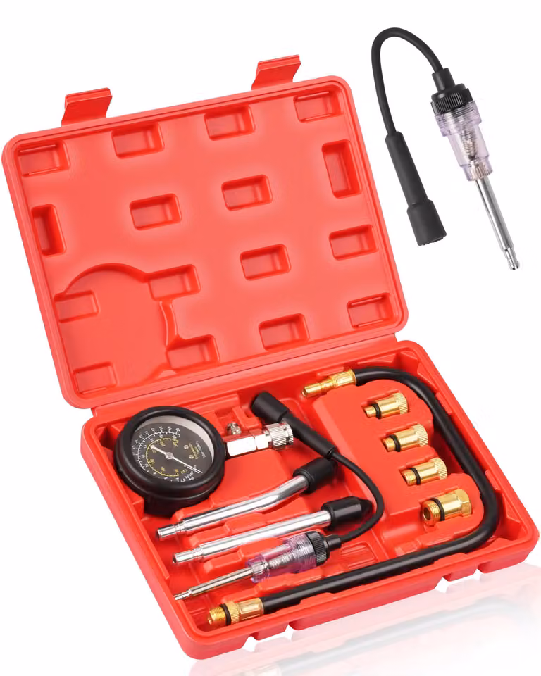 Set di tester di compressione, tester di compressione M10-M18, 20 bar/300 psi