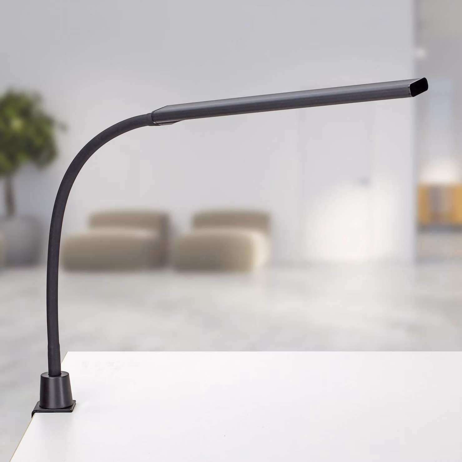 Maul Lampada con morsetto MAULpirro, dimmerabile, Nero, Studio / Ufficio, Alluminio, Moderno, Lampada con morsetto