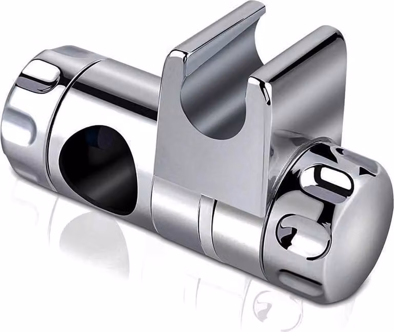 Pattini per asta doccia 25 mm ABS cromato