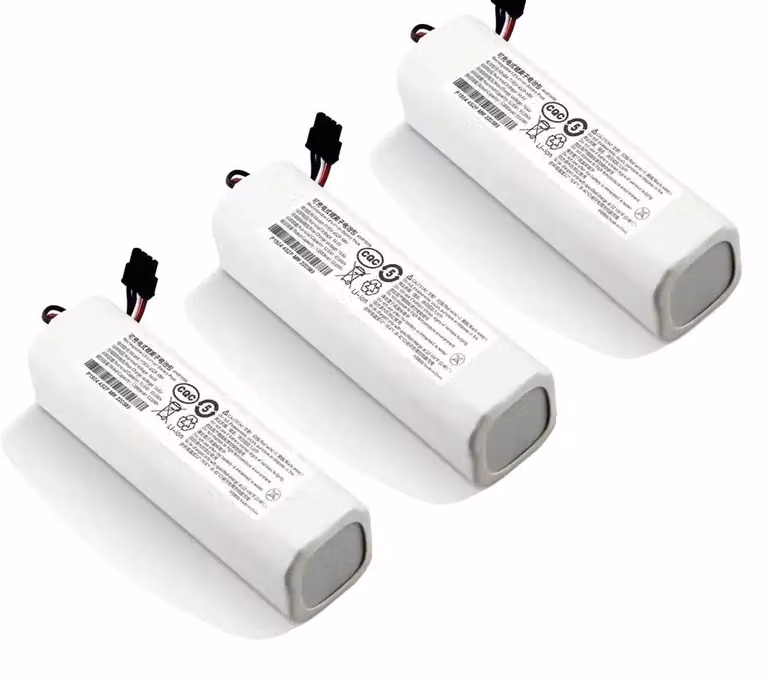 Batterie per aspirapolvere robot, 12800mAh, tecnologia Li-Ion, potenza 12800mAh, confezione da 3 pezzi